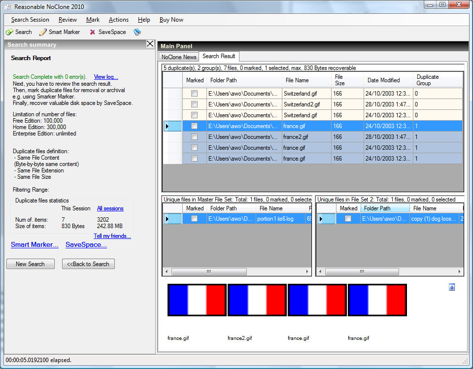 Reasonable NoClone 2010 Enterprise Edition 4.2.15.0      NoClone2010_comparef